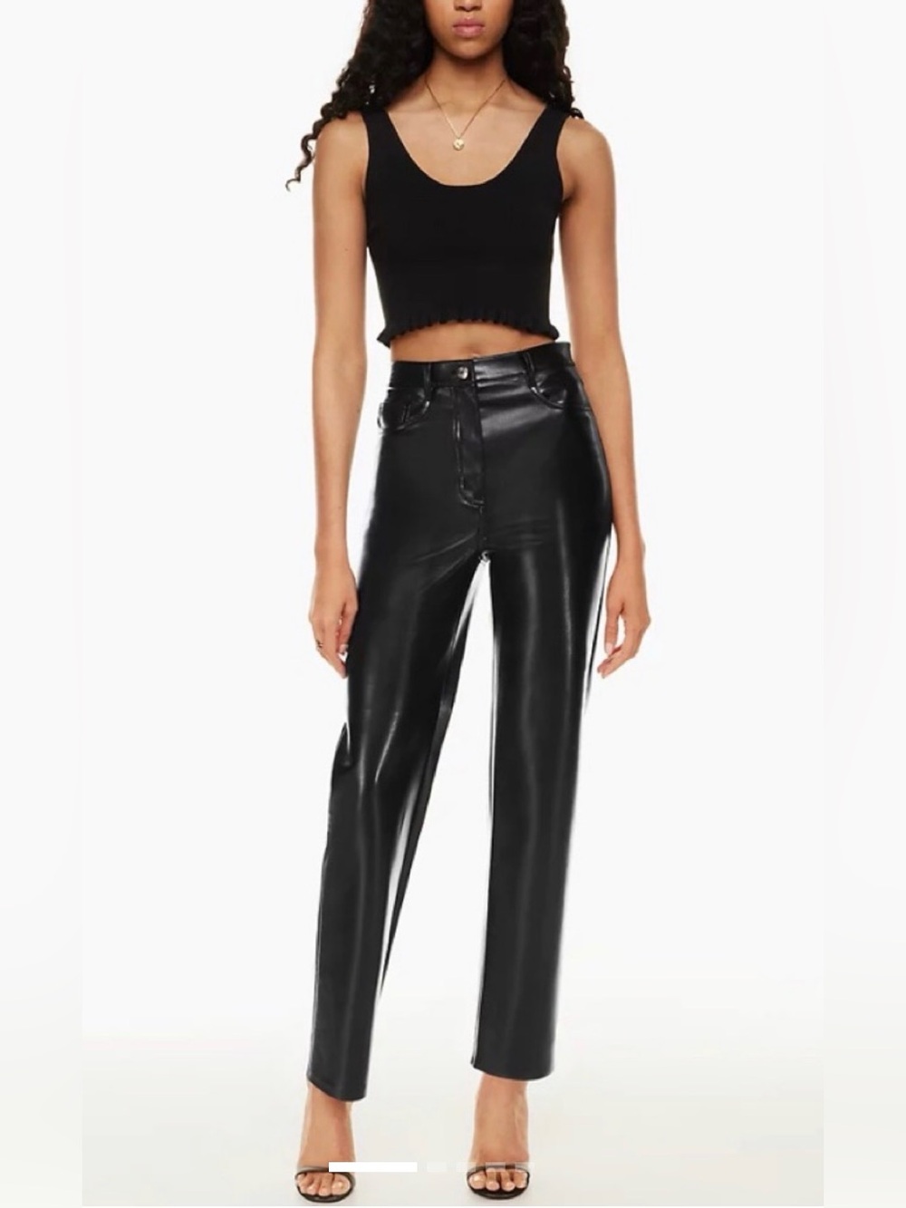 Wilfred Melina Black Straight Leg Pants Like New